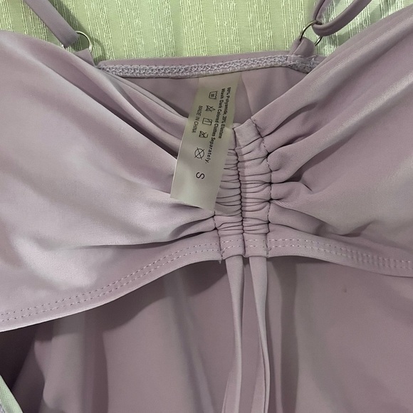 Purple Bikini Swimwear with Clean Design - Picture 5 of 6
